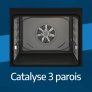 Four encastrable catalyse Nettoyage catalyse 3 côtés Four encastrable catalyse Nettoyage catalyse 3 côtés