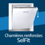 Lave-vaisselle intégrable Charnières renforcées SelFit Lave-vaisselle intégrable Charnières renforcées SelFit