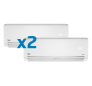 Climatiseur fixe multi-split Compatible avec 2 unités intérieures Climatiseur fixe multi-split Compatible avec 2 unités intérieures