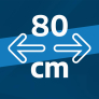 Plaque induction Largeur 80 cm