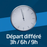 Lave-vaisselle pose libre Fonction départ différé 3-6-9 heures Lave-vaisselle pose libre Fonction départ différé 3-6-9 heures